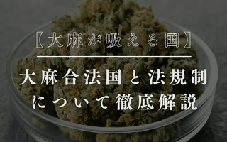 【大麻が吸える国】大麻合法国と法規制について徹底解説 - GEISHA BRAND