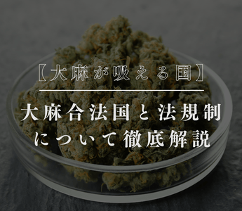 【大麻が吸える国】大麻合法国と法規制について徹底解説 - GEISHA BRAND