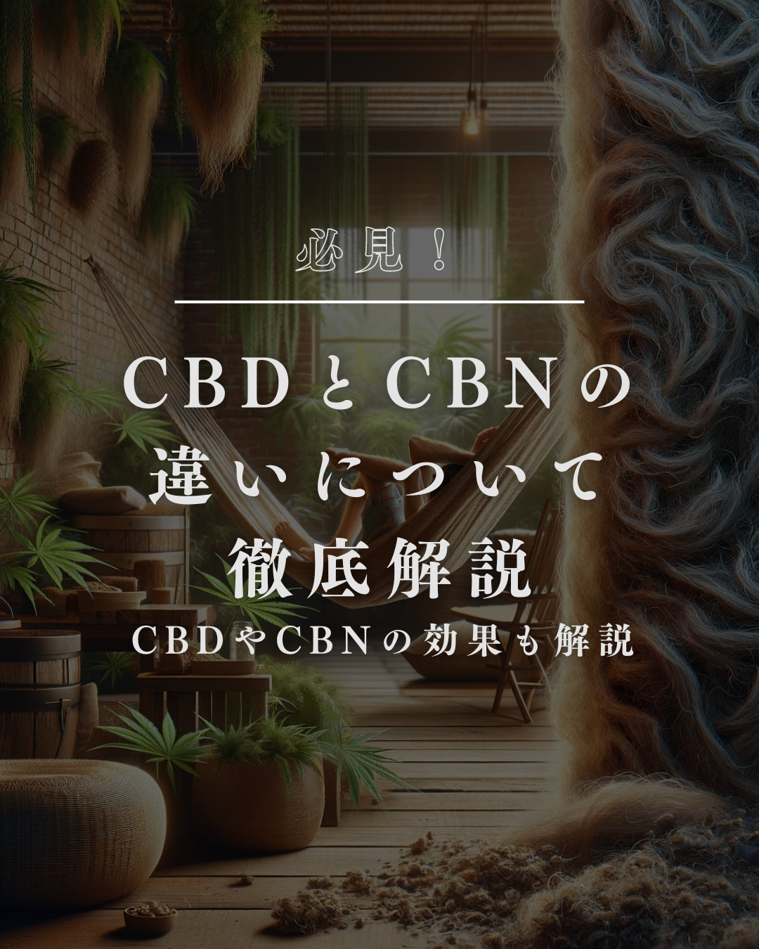 CBDとCBNの違いについて徹底解説